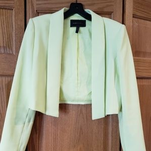 Bcbg Maxazria blazer neon yellow size M.